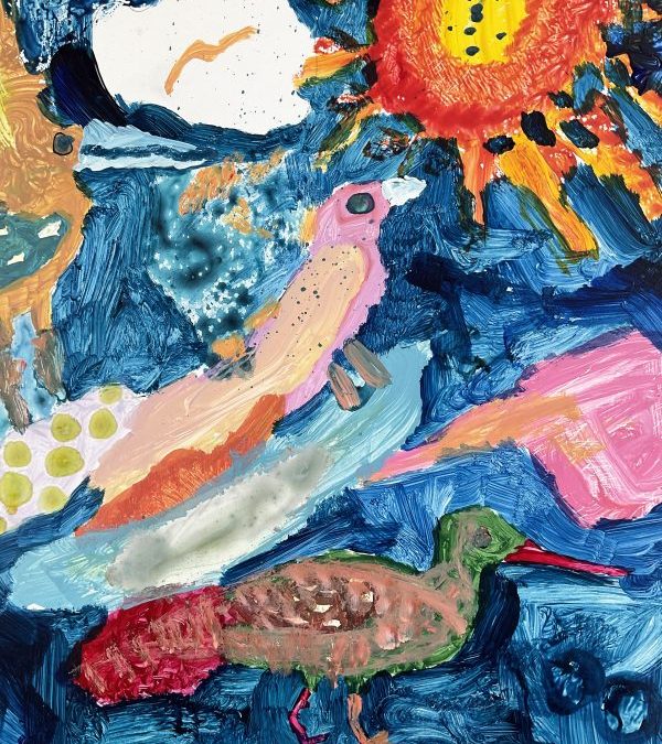 Helsingin kuvataidekoulun kevätnäyttely Kontulan seniorkeskuksessa 3.-19.5.2024